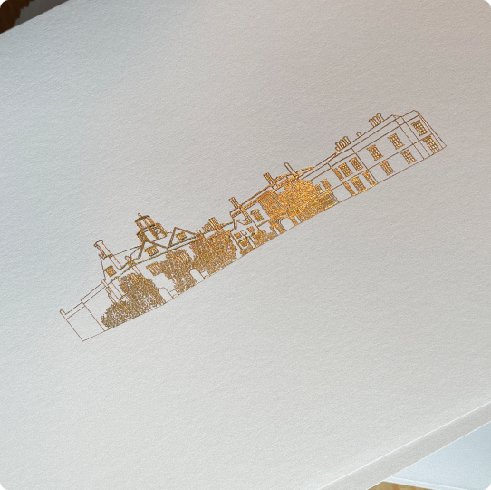 St Osyth Priory venue illustration